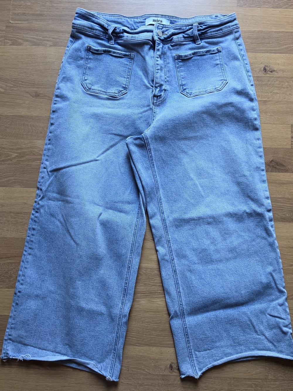 Mica Denim wide-leg jeans Wide Leg Blue Jeans Waist 14W